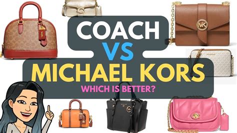 coach vs michael kors 2017|coach vs kors handbags.